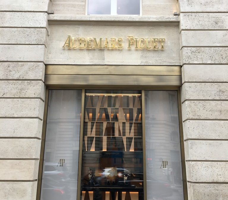 Audemars Piguet livraison boutique rue Royale, Paris 8ème